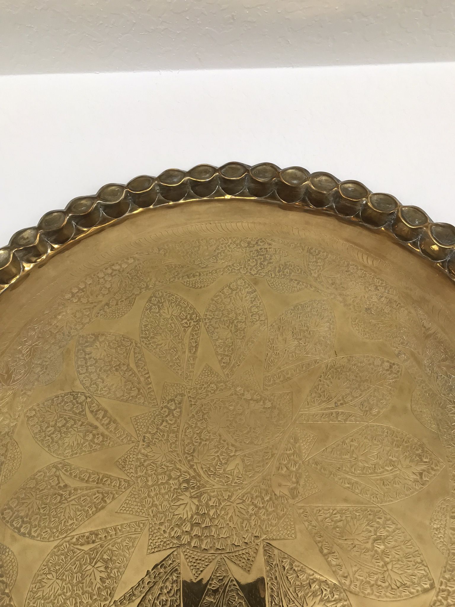 Large brass Tray