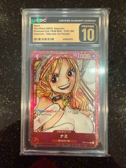 🔥 Nami ST01-007 Alternate Art – CGC PRISTINE 10 🔥