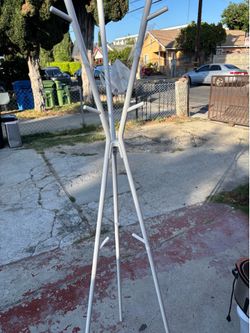 White coat rack
