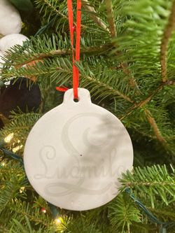 Custom Ceramic Ornaments 