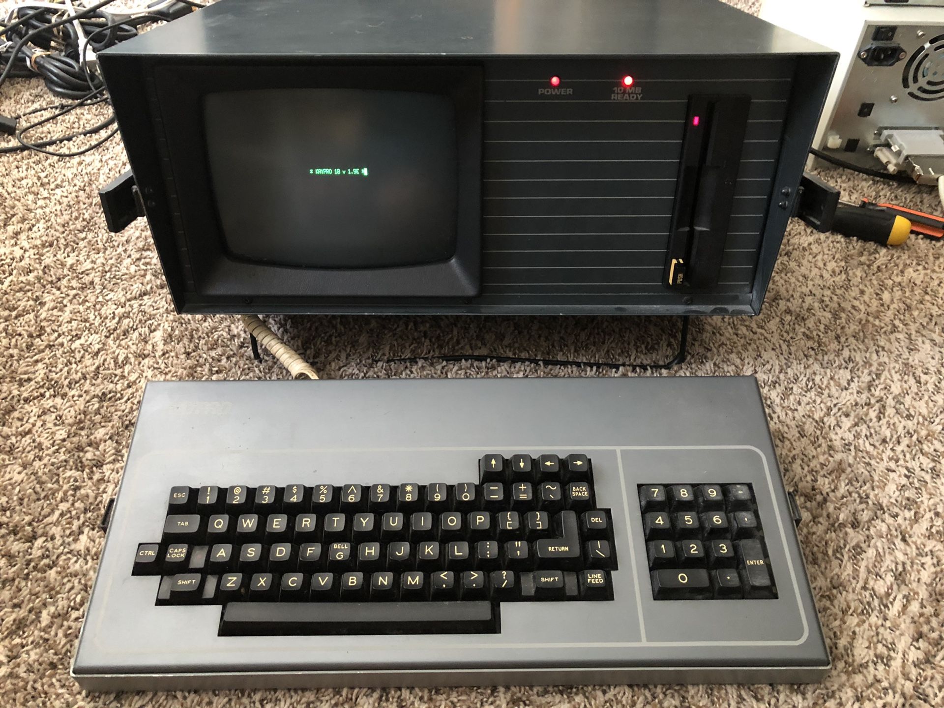 Kaypro 10 vintage portable computer