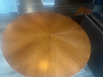 Brand new table was scratched while setting up😩