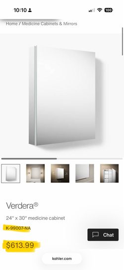 Medicine Cabinet 24x30 Kohler Brand New in Box