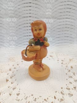 Vintage Goebel Hummel ceramic girl figurine