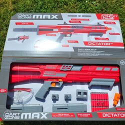 Nerf Gun Lot Of 2 Pro Dart Zone Max Dictator Ultimate Dart Blaster