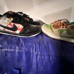 Nike Dunk Sb Sz 11 Men’s Rayguns + Escargot