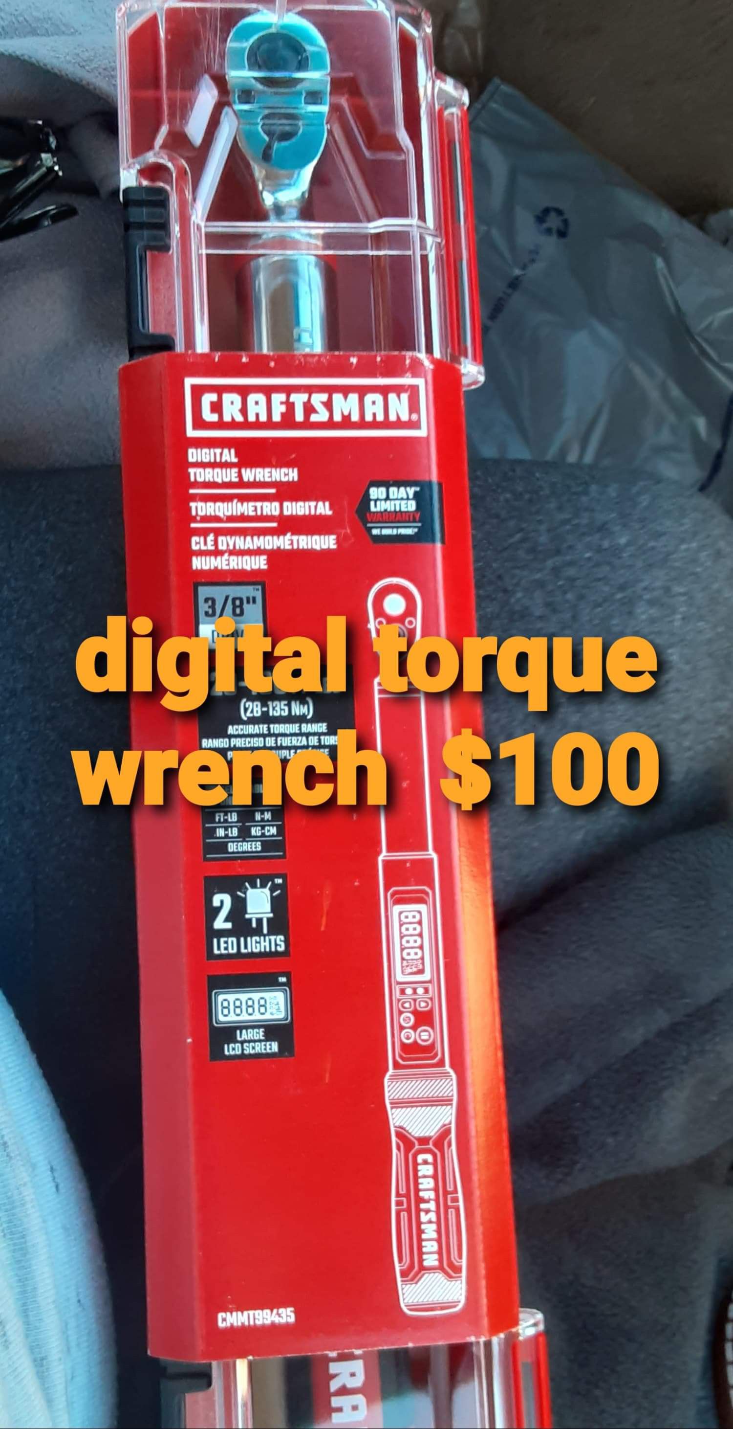 Craftsman Digital Torque Wrench