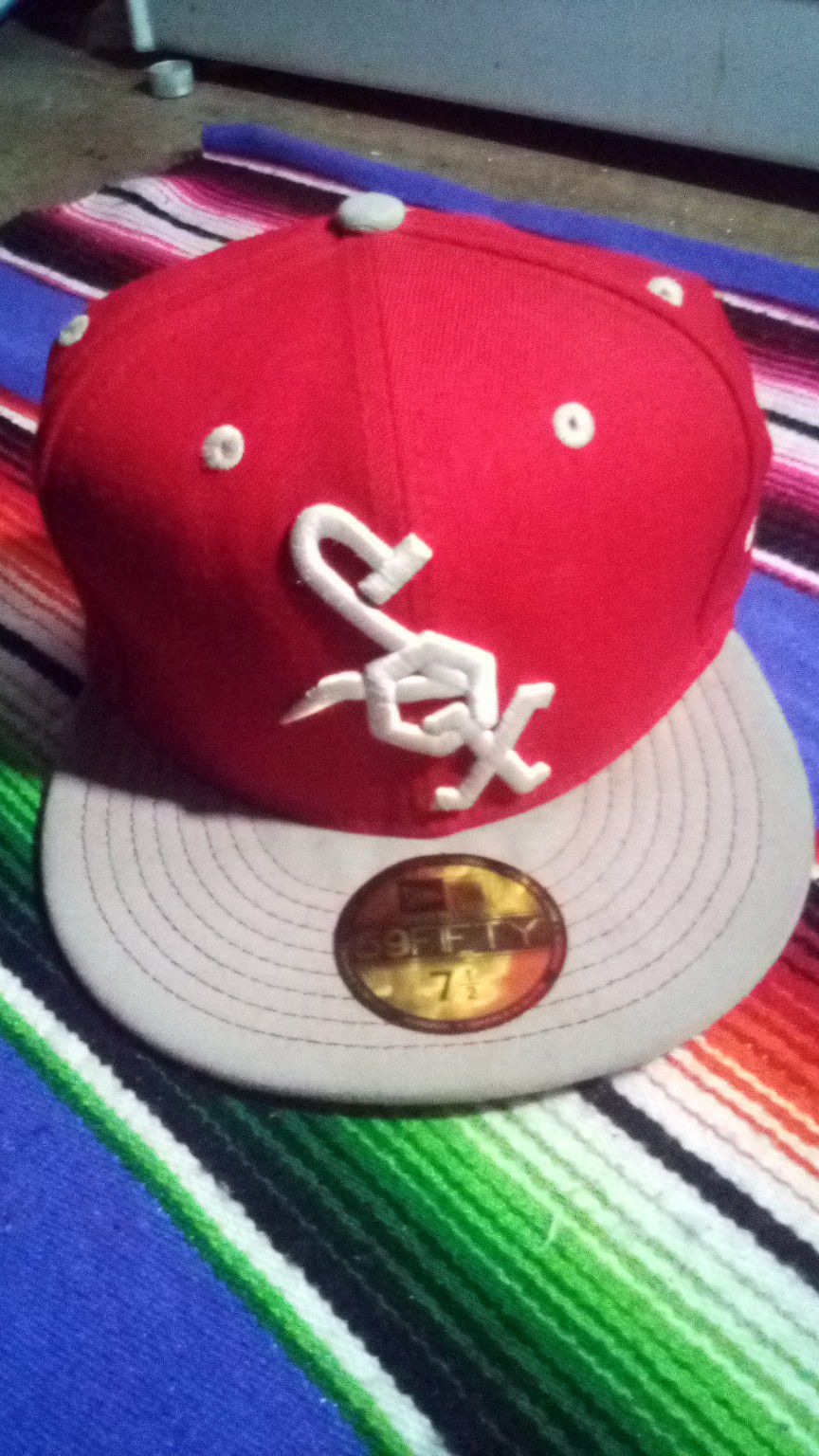 Cooperstown collection Red new era Sox's fitted hat