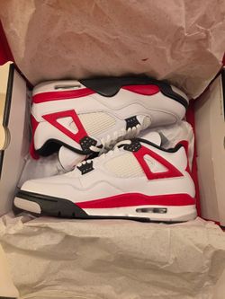 Air Jordan 4 Retro Red Cement Size 12 Men
