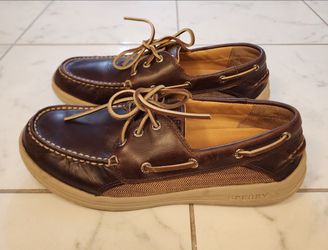 Sperry Men's Gold Cup Gamefish 3-Eye Boat Shoes Size 10