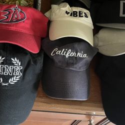 HATS, BASEBALL CAPS, ETC.  All Brands/Logos