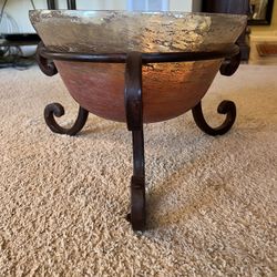 Bowl With Holder