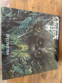 Asphyx Necroceros Vinyl LP. Red color vinyl. Metal hardcore