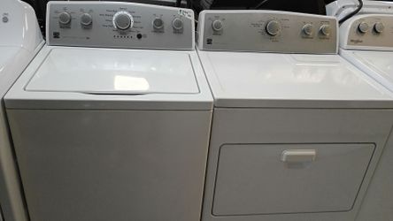 Kenmore set top load washer & electric dryer with warranty delivery available fee depends on address 🏠🛣️🛻
