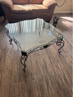 Glass table