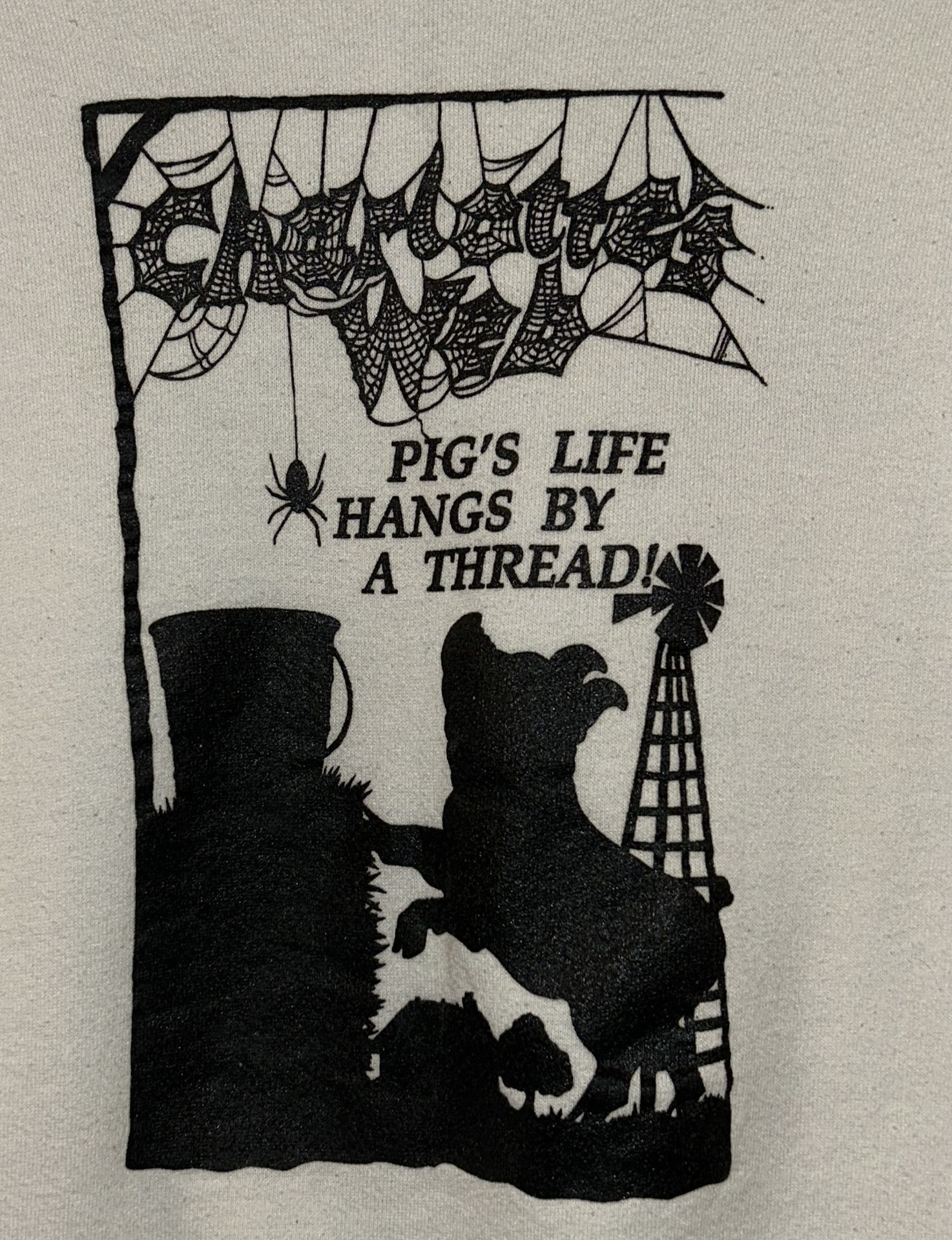 Vintage 1994 Pfeiffer College (University) Theatre, Charlotte’s Web Sweatshirt