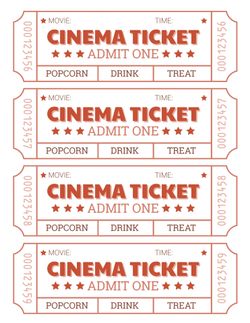 Movie Passes For Sale 