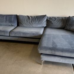 Reversible Chaise Sofa Couch 