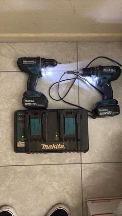 Makita 18V Drill Set with Dual Charger