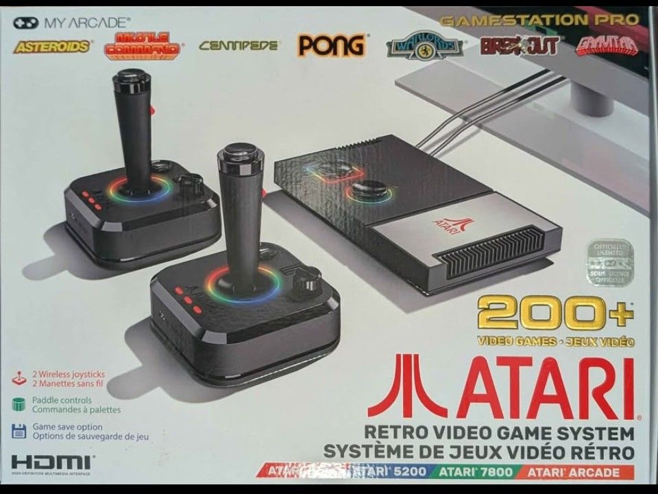 🔥 Open Box- Brand New -Atari GameStation Pro – For Sale! 🔥