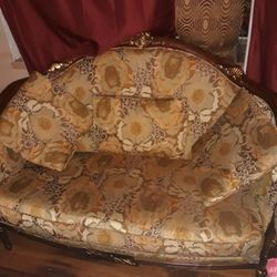 Antique sofa And Extra Big Chair
