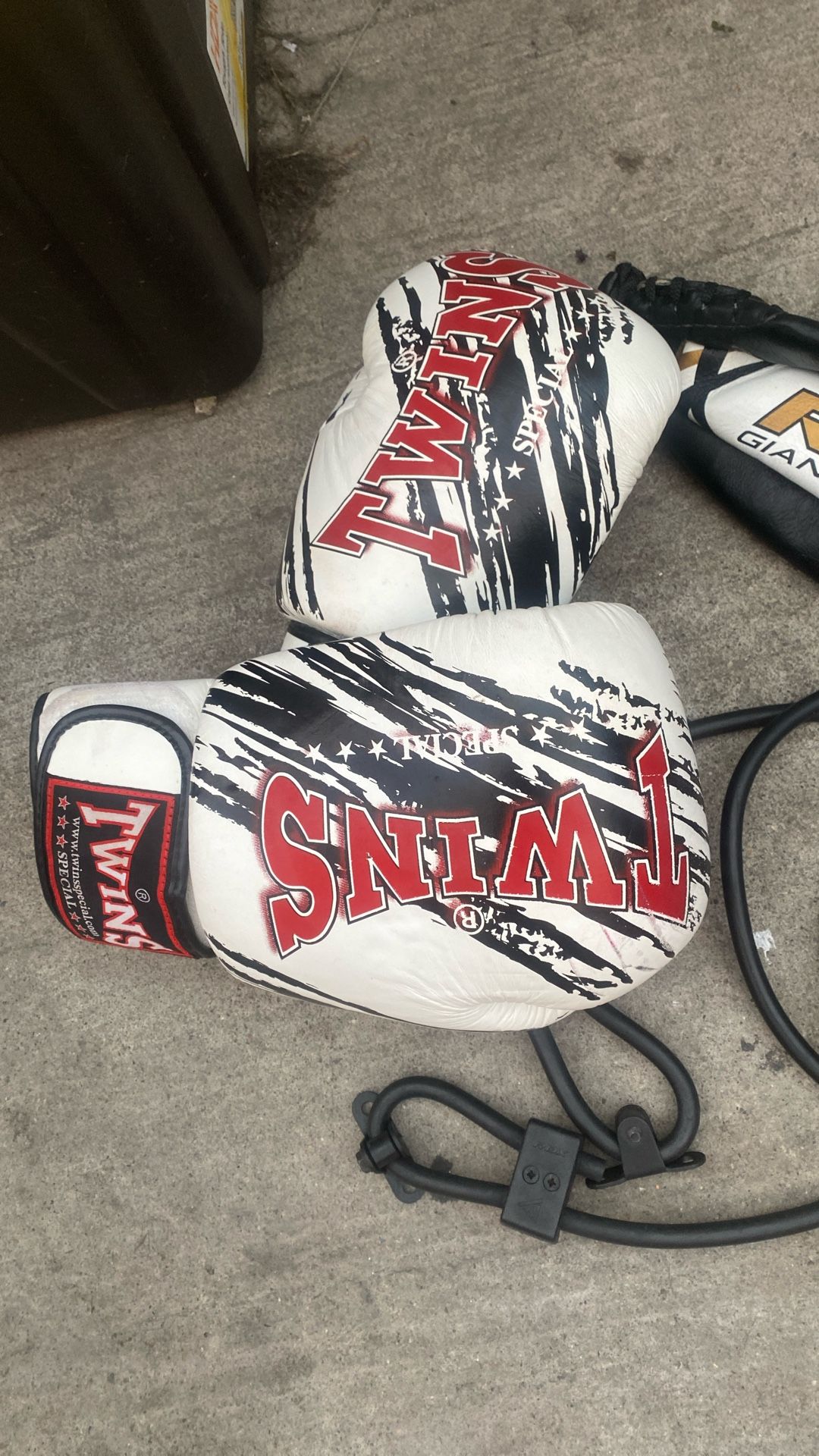 Boxing Gloves And Speed Bag (NEW)