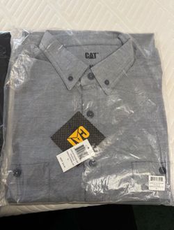 2 New Cat Button Down Shirts for $30