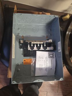 Square D Electrical Panel Load Center