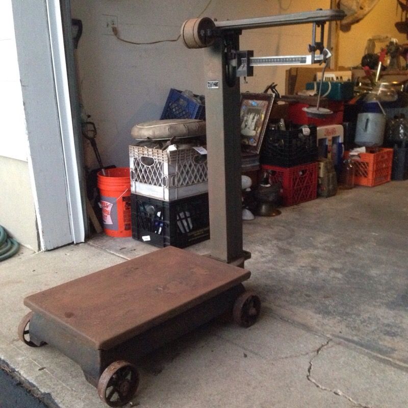Fairbanks Morse model 1124 platform scale