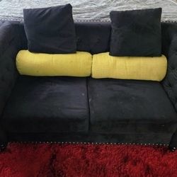 Black couch