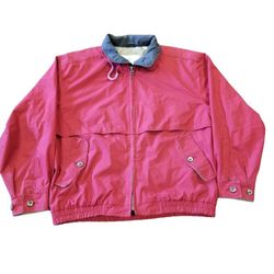 London Towne Red Jacket $50 (Good Condition) Size L 