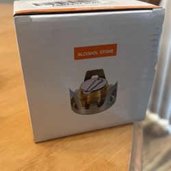 NIB Alchohol Stove Backpacking 5oz! Camping Survival