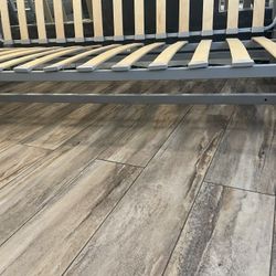 Metal Frame Futon + Mattress 