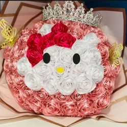 Hello Kitty Valentines Ramo Buchón