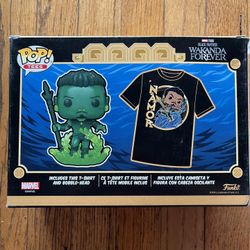 Black Panther: Wakanda Forever. Funko Pop! and Tee set 