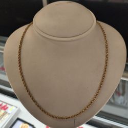 10k Solid Gold 13.7 Grams 24 Long Layaway Available 10 Down If You Interested Please Make Sure You Ask For Maribel Thank You 