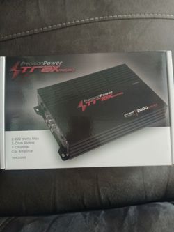 Precision Power 2000 watts 4 Ch Amplifier Brand New In The Box