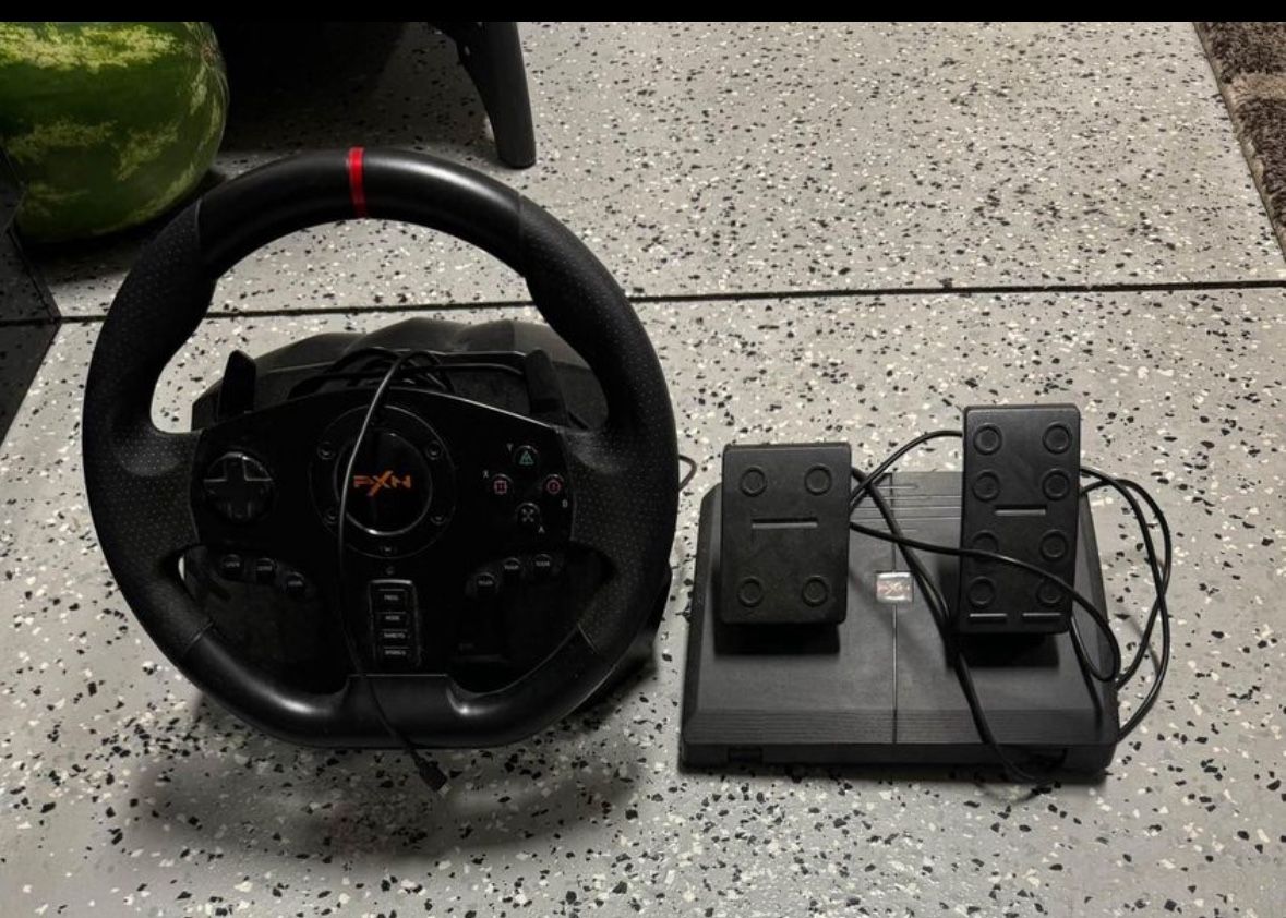 Xbox/ps5/ps4 Gaming Steering Wheel Brand New 