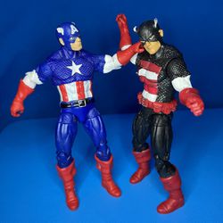 Marvel Universe Captain America & U.S. Agent Action Figures