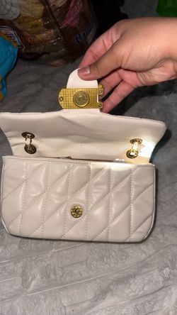 White purse