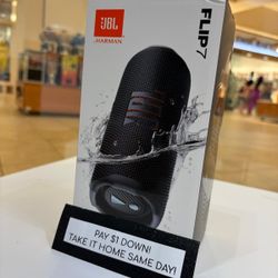 Jbl Flip 7 Bluetooth Speaker New - Pay $1 today and the rest later!!
