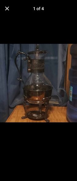 Antique Silverplate Pitcher 