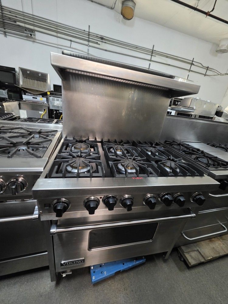 36" VIKING GAS RANGE STAINLESS STEEL 