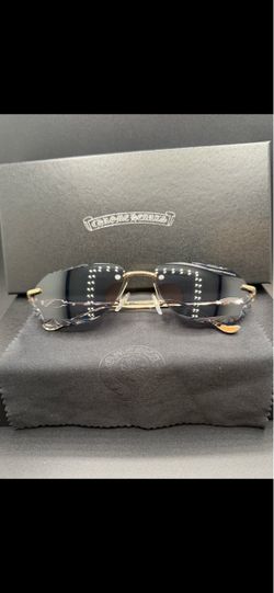 Chrome heart sunglasses