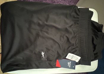 Reebok Black Athletic Shorts with Tags
