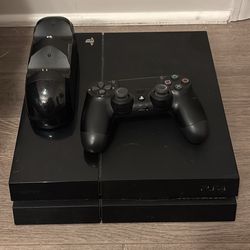 PS4, Controller, and Charging Dock