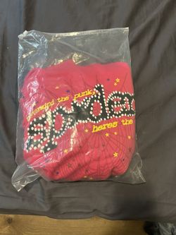 Spider Hoodie Pink