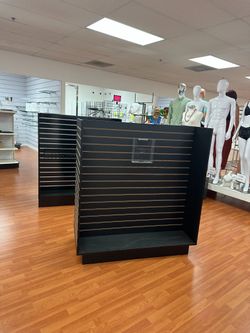 SlatWall, Display Cases, and more