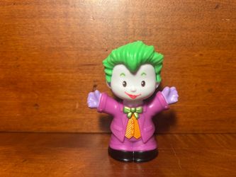 Quantity 1 - Little People Figure - DC Super Friends Joker 2020 Made in China