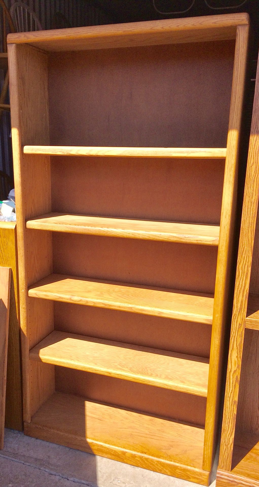 6 Tier Thornwood Oak Bookcase / Bookshelf